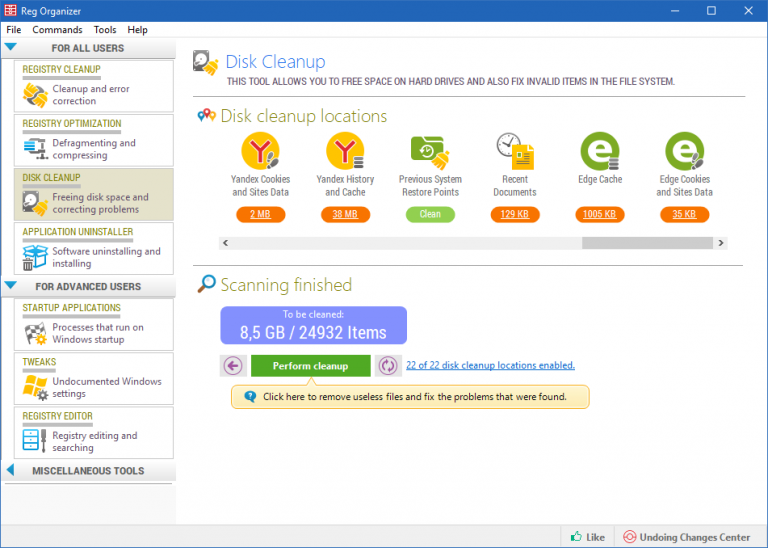 The Most Efficient System Disk Space Cleanup