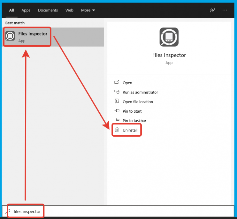 how-to-uninstall-files-inspector
